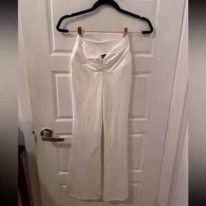 White Women's Flare Pants